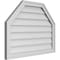 Ekena Millwork Octagonal Top Surface Mount PVC Gable Vent w/ 2"W x 1-1/2"P Brickmould Frame, 32"W x 24"H GVPOT32X2402SN - alternate 5